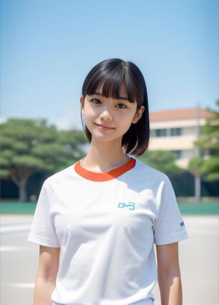日本の体操服/ Traditional Japanese gym uniforms.
