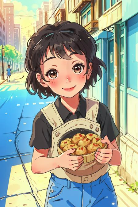 Madogiwa no Totto-chan anime style