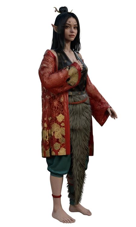 【黑神话：悟空-Black Myth: Wukong】小狐狸 萍萍