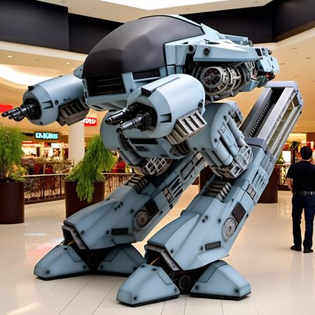 ED-209 - Robocop - SDXL