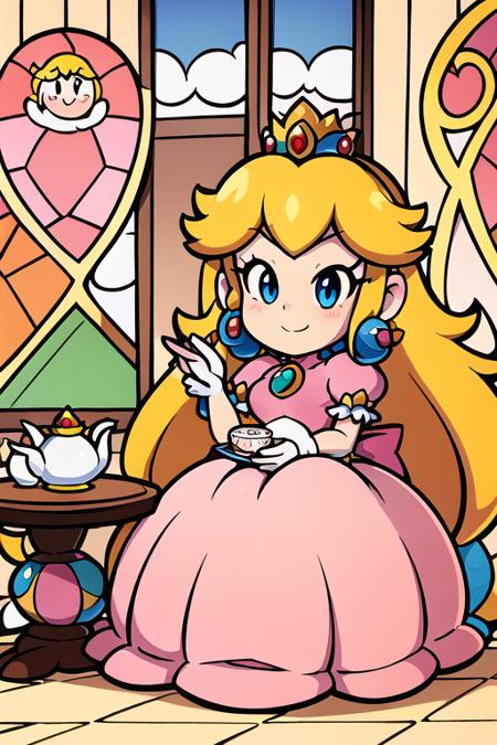 Princess Peach (Retro 2D LoRA)