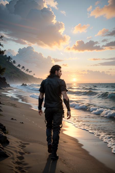 Gladiolus from Final Fantasy XV