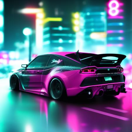 Flonix's Fast but Furios - A Universal Neon Cyber Model of SICK cars and Styles - Model 2.X Embedding