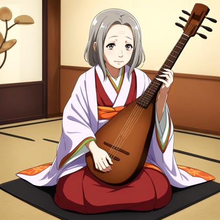 twelve-layered ceremonial kimono
