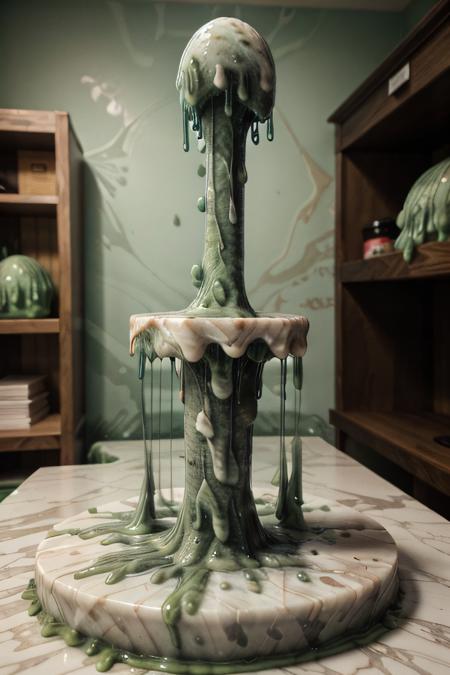Marble Melted Slime World