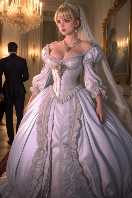 Christine's Baroque Gown | Man In the Iron Mask (1997)