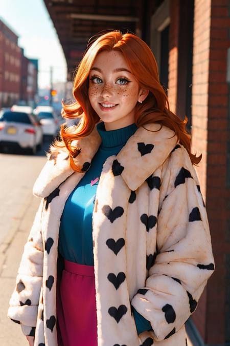 Heart Fur Coat