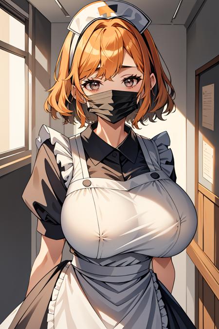 Long Puffy Nurse Uniform