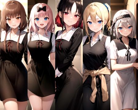 Love is War: Kaguya-sama wa Kokurasetai | 5 Girl pack: Chika, Hayasaka Ai, Miko, Kei版本v1 (ID: 54621)
