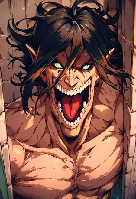 Titan Eren Shingeki No Kyojin Pony