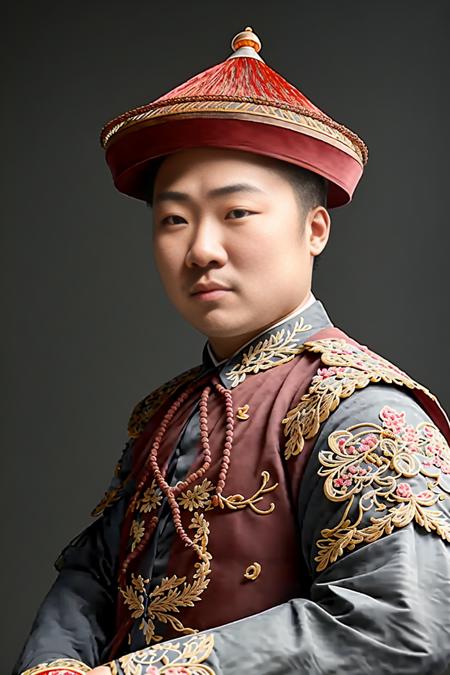 Qing Dynasty official headwear chinese版本v1.0 (ID: 42227)