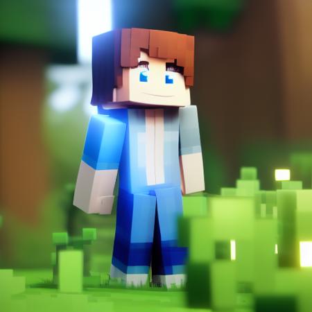 Minecraft art style???