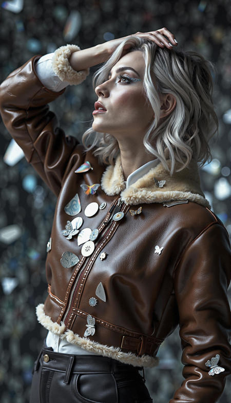 B-3 Sheepskin Bomber Jacket [Flux]