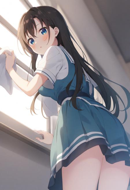rag / cleaning windows / 窓拭き / 雑巾がけ版本v1.0 (ID: 641932)