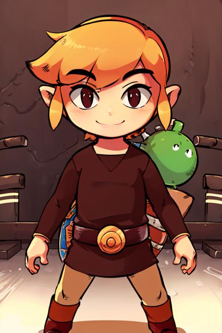 Santa Link! Toon Link - Multiple Outfits (The Legend Of Zelda: Wind Waker) [Pony & SD1.5]