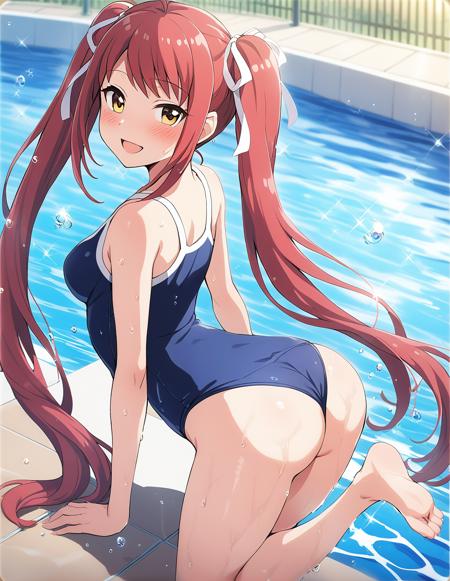 【SDXL】Hasumi Urara 蓮見うらら / Battle Girl High School バトルガール ハイスクール