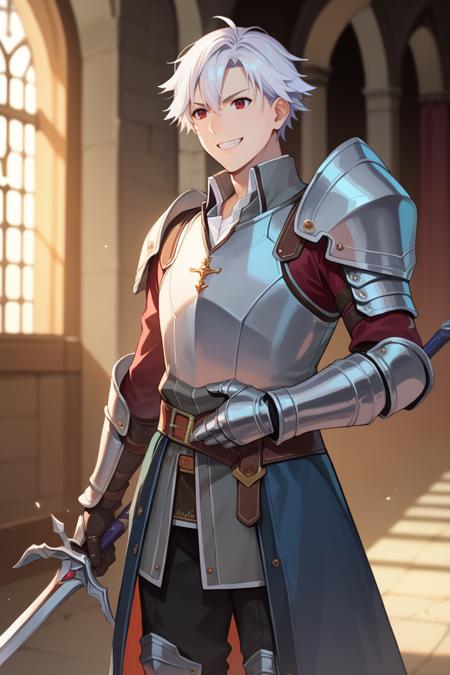 Rean Schwarzer/リィン・シュバルツァー (Sen no Kiseki/Trails of Cold Steel) SDXL LoRA | 4 Outfits [Pony Diffusion]