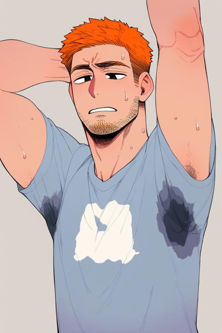Sweaty Shirt / Armpit Sweat / Pit stains / Wet Spots – PonyXL