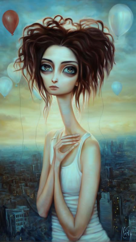 Lori Aerly Big Eyes Style
