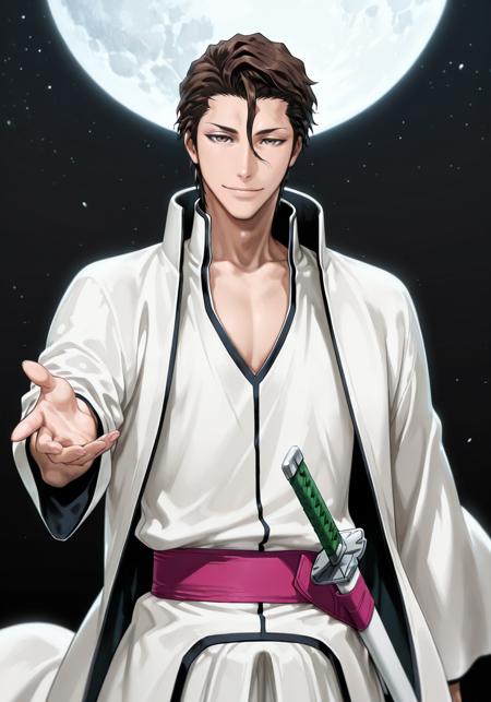 Aizen Sosuke(Bleach) (3 Outfits) | 1.5 SD/PONY/Illustrious