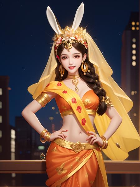 王者荣耀_公孙离_玉兔公主_Honor of kings_Gongsun Li