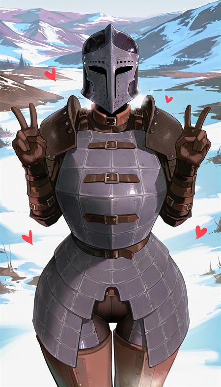 Dawnguard Armor from Skyrim for IllustriuosXL by GlavaKolhoza