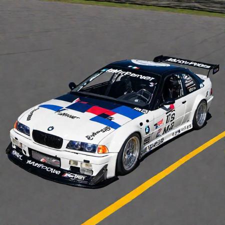 Realistic Racing BMW M3 GTR E36