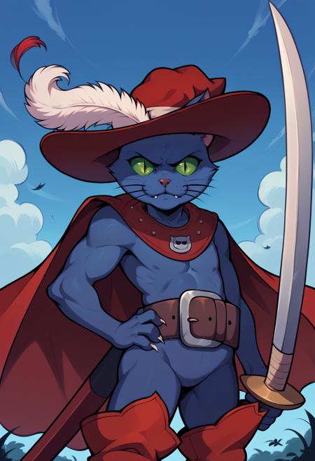 Cait Sith (Shin Megami Tensei / Persona) [Pony Diffusion]