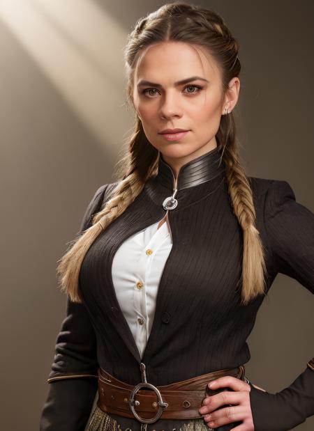 Hayley Atwell (Peggy Carter from Captain America & Grace from Mission: Impossible – Dead Reckoning movies)