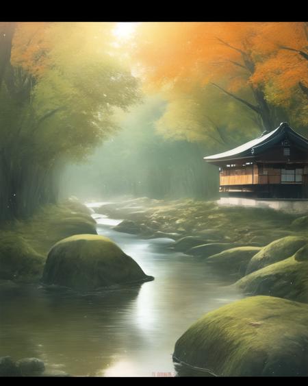 Ancient Japanese Village MicroLyCO (half-wilderness half-countryside) (SD1.5)