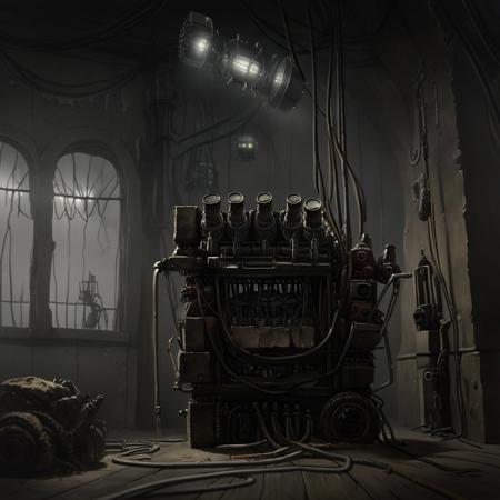 Dead by Daylight: working on a generator concept (Pony)