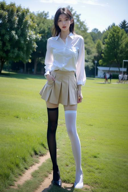 黑白双煞 Black & White Thighhighs