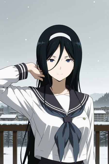 Fuyumi Irisu (入須冬実) - Hyouka (氷菓) (2 Outfits)