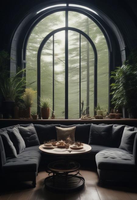 Dark Academia (Interior Space) [SDXL & Pony]