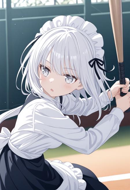 [SDXL&Pony] batting stance / baseball bat / バッティングフォーム / スイング / 野球