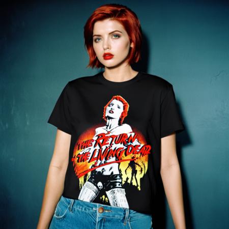 Horror Movies t-shirts: Return of the Living Dead - Graveyard Trash版本v1.0 (ID: 1296314)