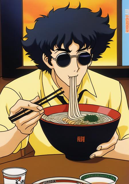 Spike Spiegel from Cowboy Bebop SDXL