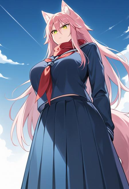 Ferryl Ookami (Murenase Seton Gakuen) / 大狼フェリル (シートン学園へようこそ)版本V1 (ID: 1164686)