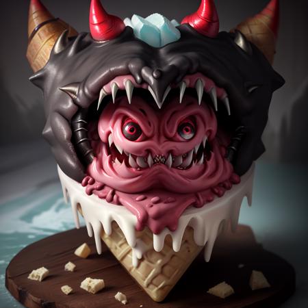 Food monsters  LoRA [SD+XL+Pony]