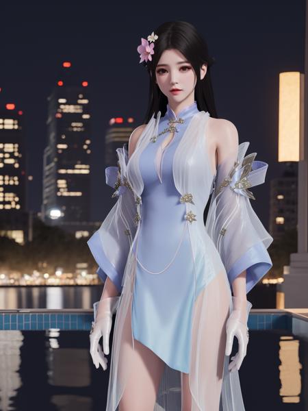 永劫无间_殷紫萍_新倩女幽魂-瑶光沐月_Naraka: Bladepoint_Ying Ziping