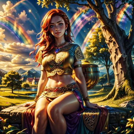 Bucket gold under the rainbow [SD + XL]