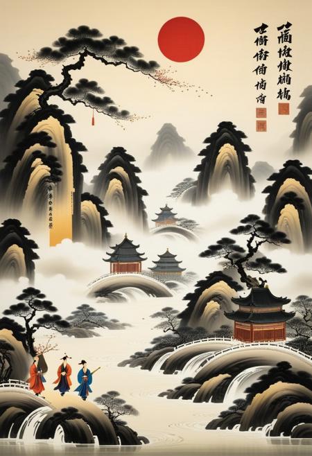 Classical Chinese Brush and Ink