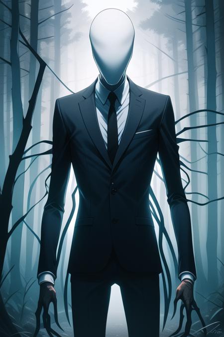 Slenderman creepypasta Pony + 1.5 + illustrious