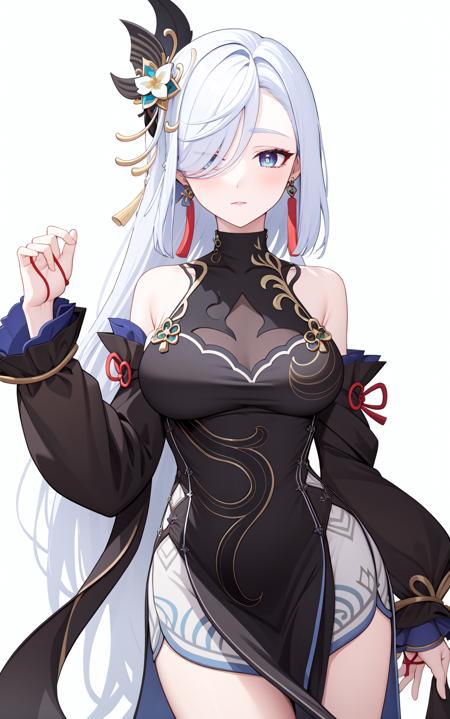 原神申鹤 冷花幽露 Genshin shenhe
