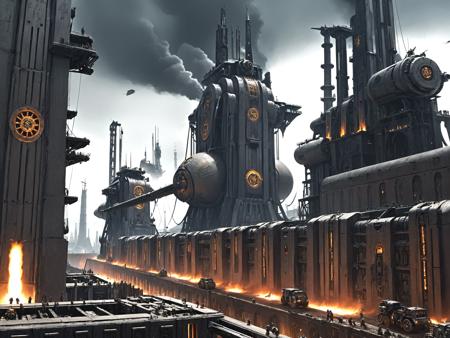 Imperium Of Man Style (Style : SDXL, Warhammer 40k)