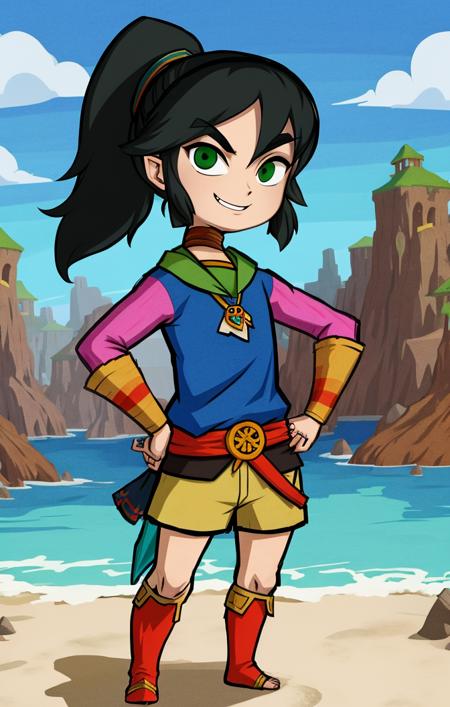 Windwaker Sticker Style