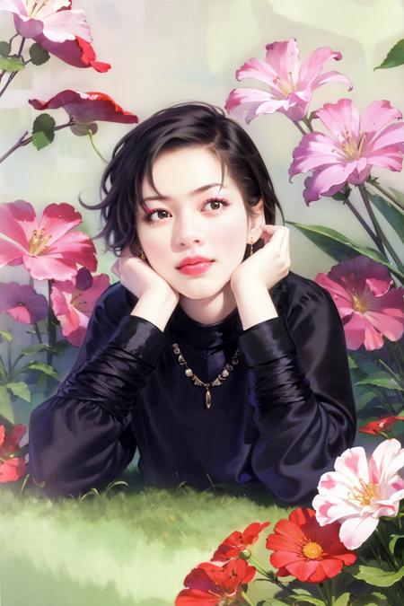 言情小说风 romance novel cover style
