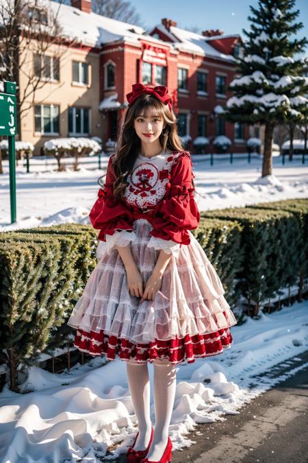 [Realistic] Christmas dress | 圣诞小裙几