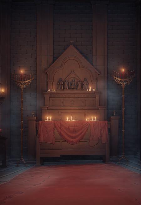 [Dark Souls III] Cathedral of the Deep Style Background