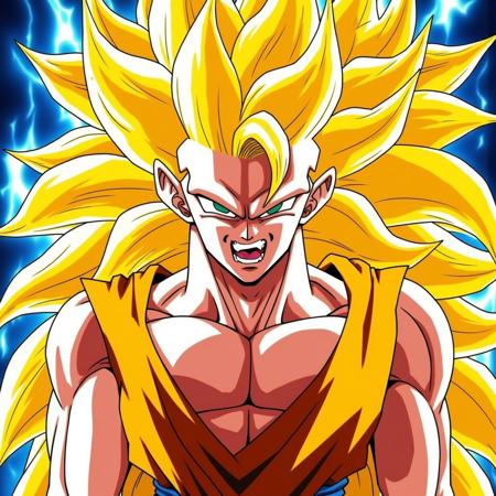 Super Saiyan 3 Goku (Flux): Dragon Ball Z